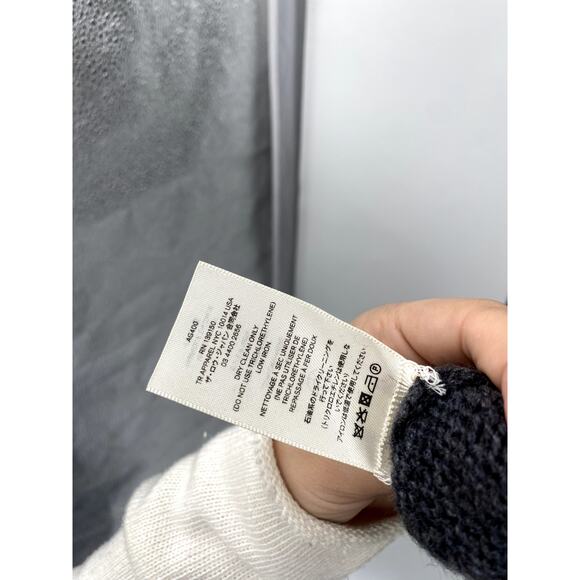 The Row Baudelia Deep V Neck 100% Cashmere Oversized Sweater Tunic Grey - Picture 7 of 10